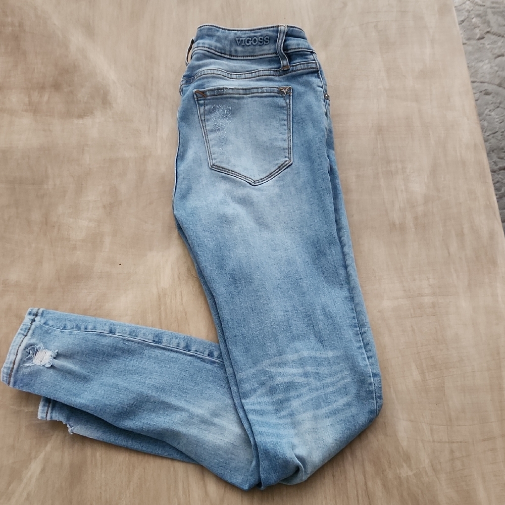 Vigoss Women's Classic Blue Skinny Jeans